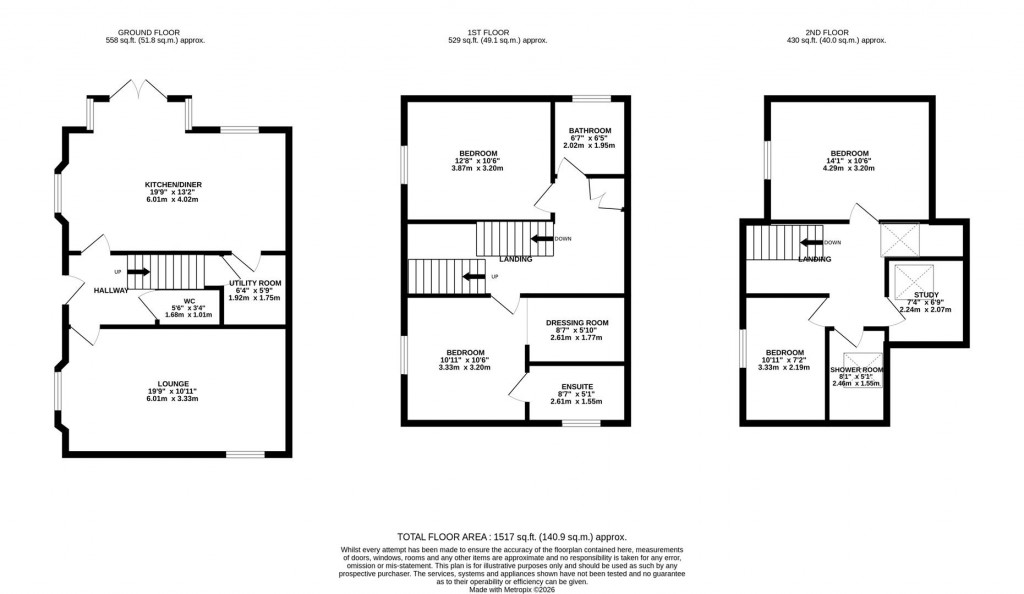 Floorplans For Galena Drive, Glenvale Park, Wellingborough