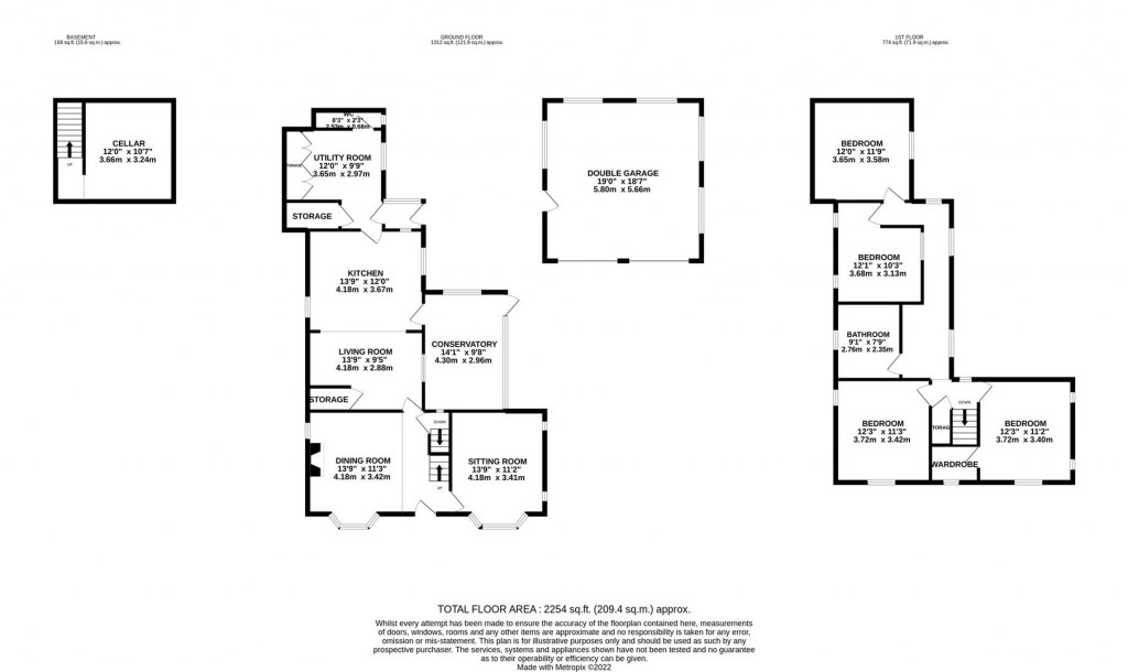 Floorplans For Wellingborough Road, Broughton