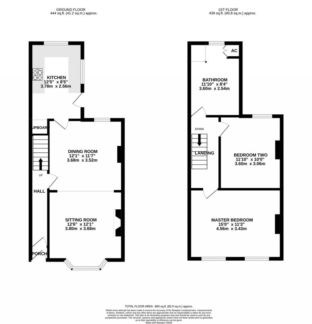Floorplans For Newtown Road, Little Irchester, Wellingborough