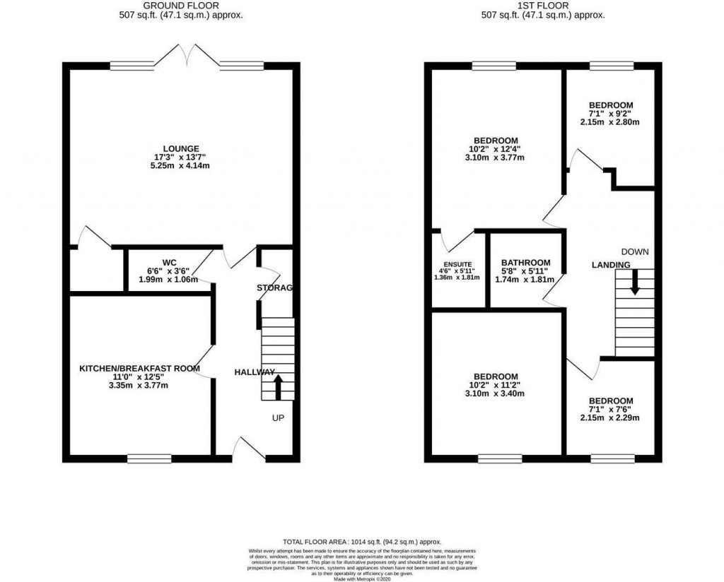 Floorplans For Finedon Road, Burton Latimer
