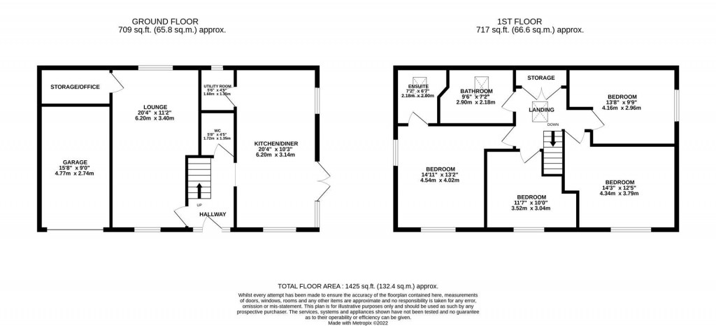 Floorplans For Jacques Road, Burton Latimer