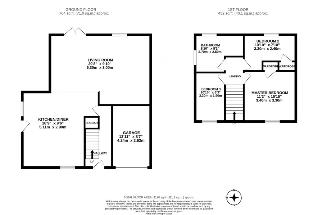 Floorplans For Shire Road, Corby