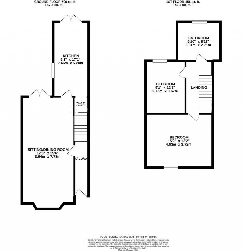 Floorplans For Hawthorn Road, Kettering