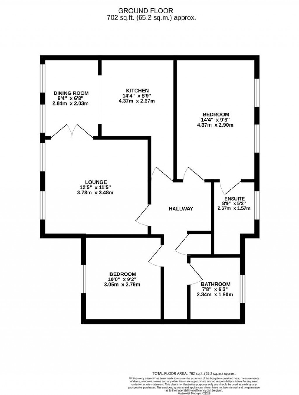 Floorplans For Edna Bowley Court, Market Harborough