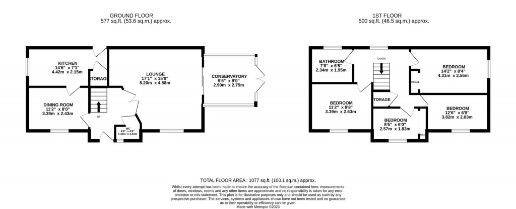 Floorplans For Kenilworth Drive, Kettering