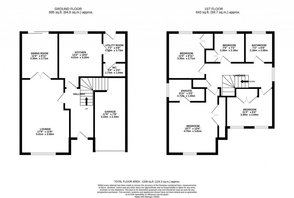 Floorplans For Mead Road, Kettering