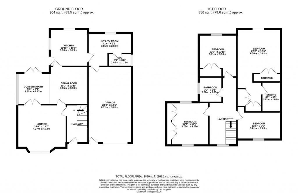 Floorplans For Rockingham Road, Kettering
