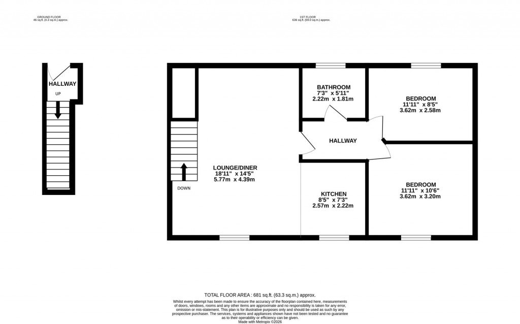 Floorplans For Buckle Lane, Priors Hall Park