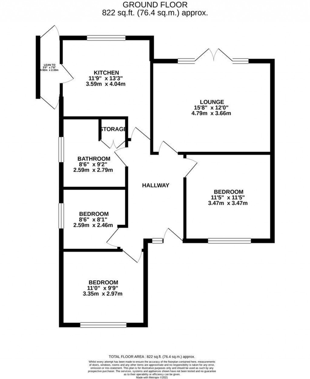 Floorplans For Westhill Drive, Kettering