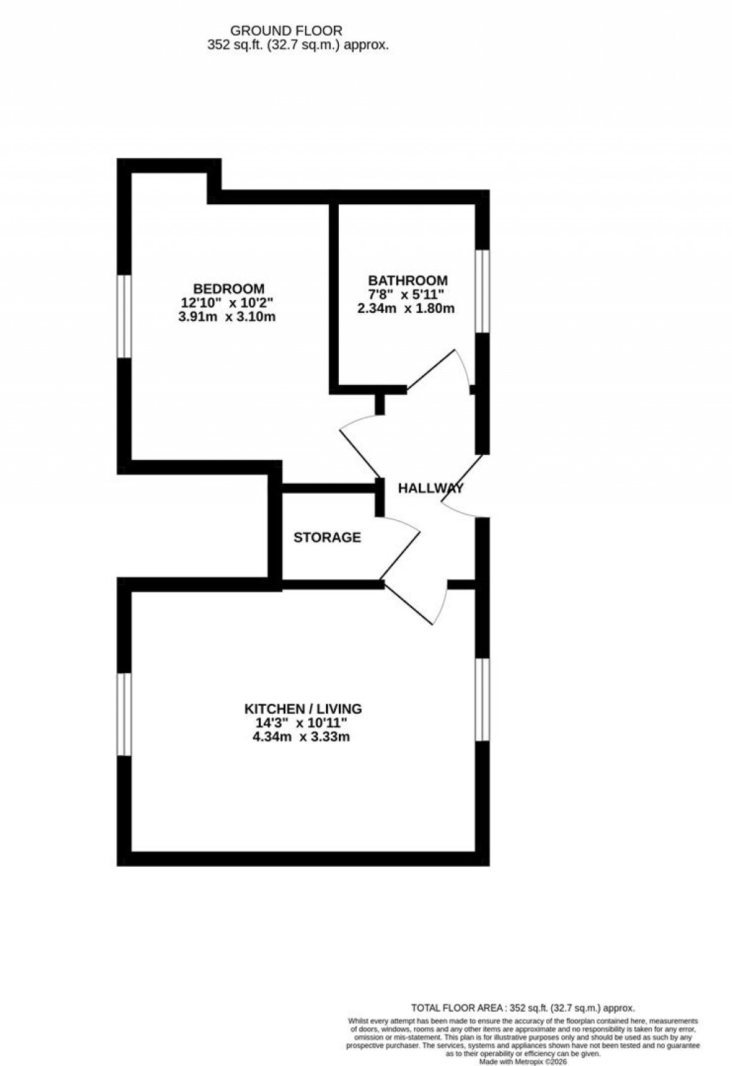 Floorplans For Tunwell Lane, Corby