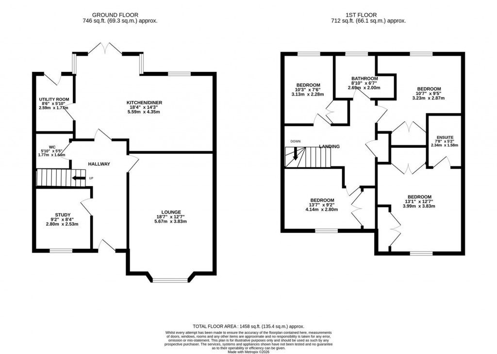 Floorplans For Blisworth Road, Barton Seagrave, Kettering