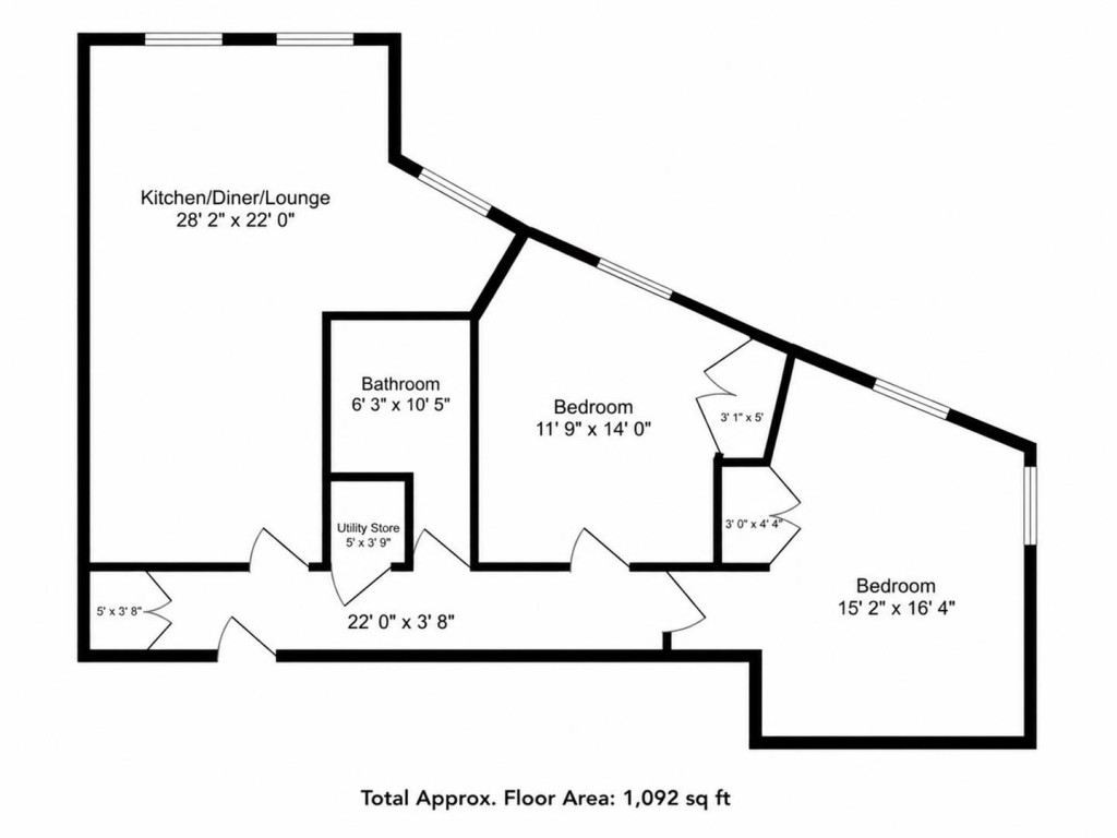 Floorplans For Arthur Street, Wellingborough