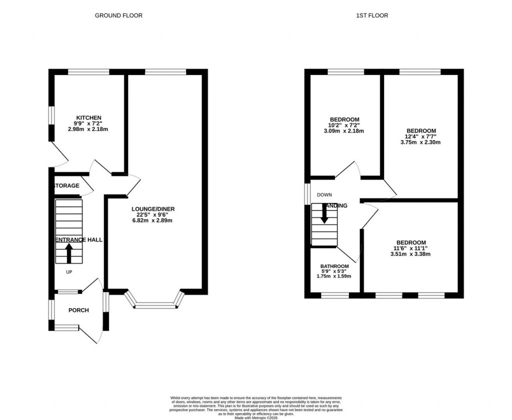 Floorplans For Eastfield Road, Wellingborough