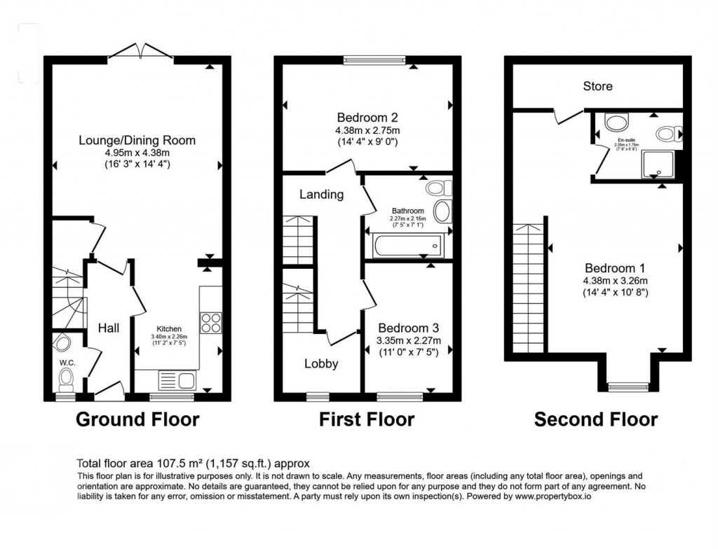 Floorplans For Larimar Road, Wellingborough