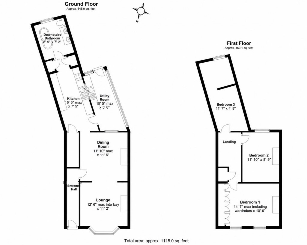 Floorplans For Wellingborough Road, Finedon