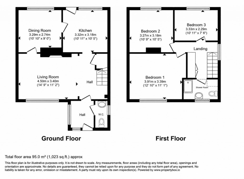 Floorplans For Spring Gardens, Wellingborough