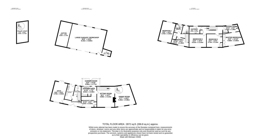 Floorplans For West Street, Welford