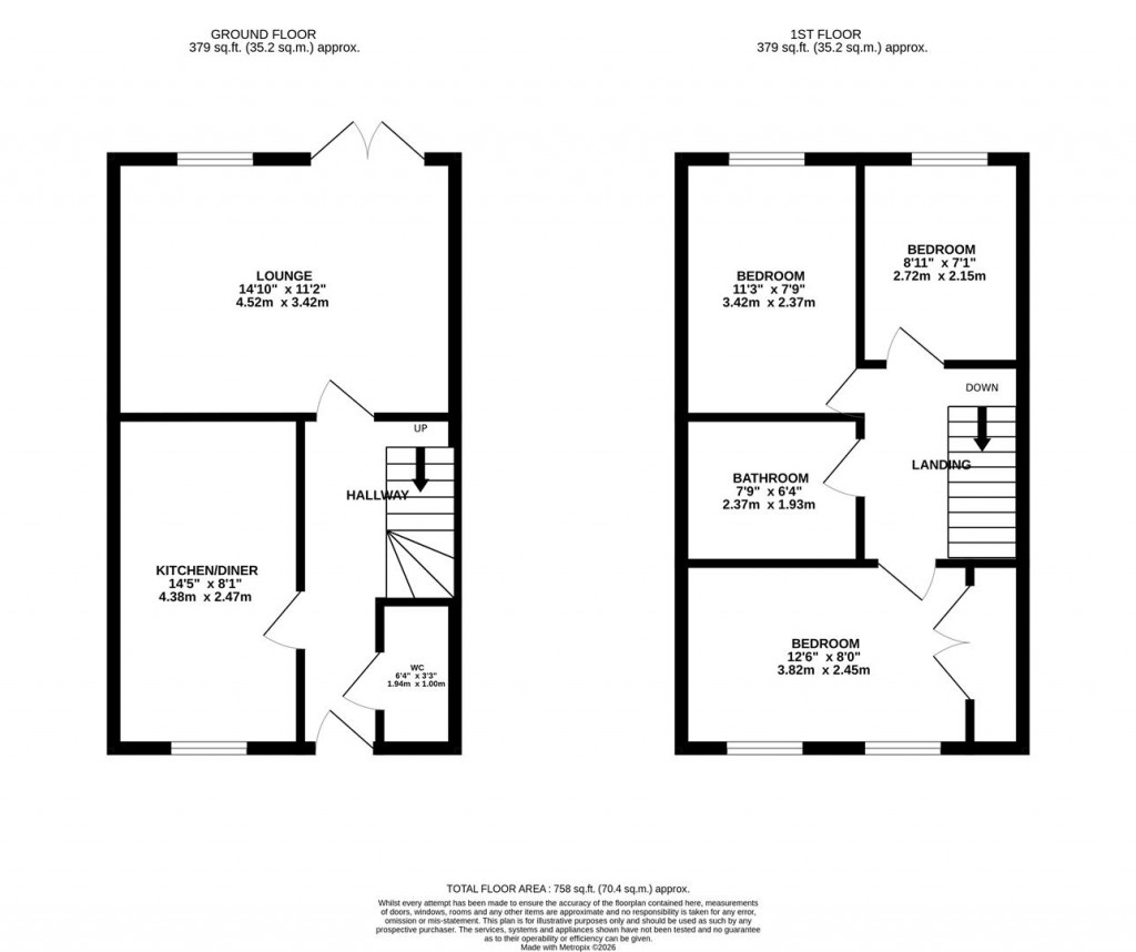 Floorplans For Addington Road, Irthlingborough