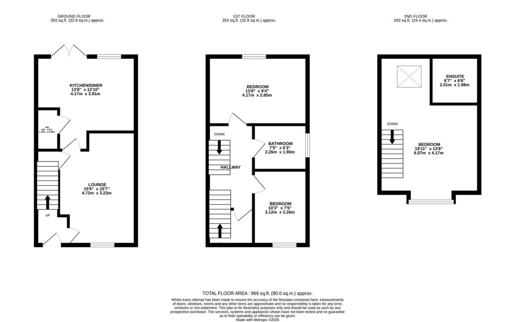 Floorplans For Greenwich Place, Corby