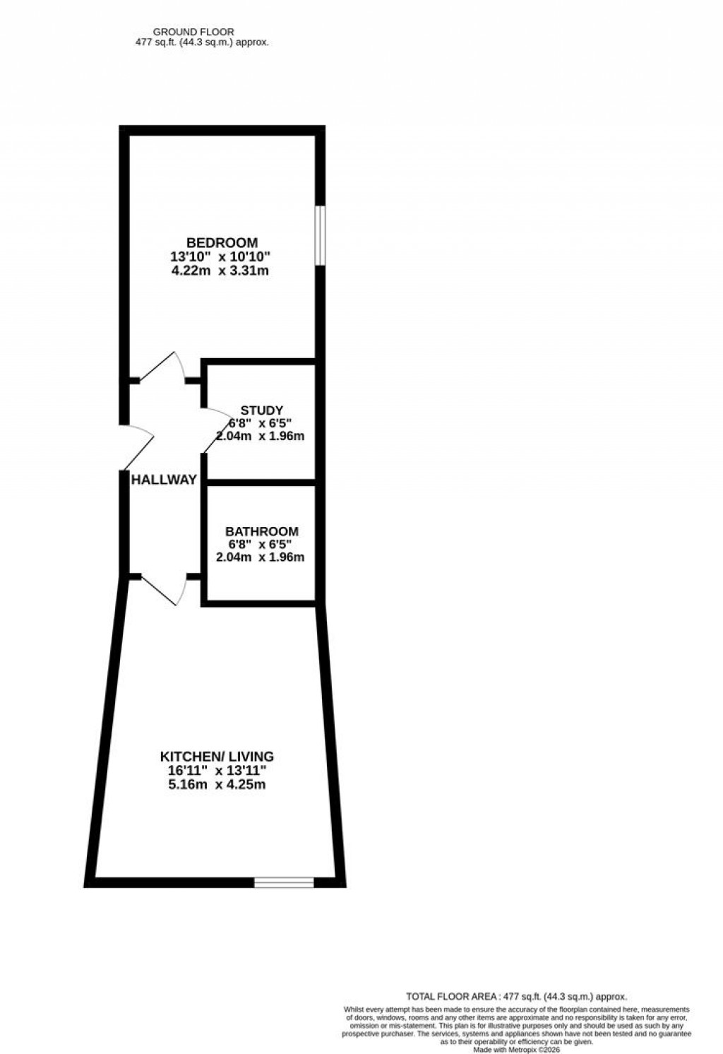Floorplans For High Street, Wellingborough