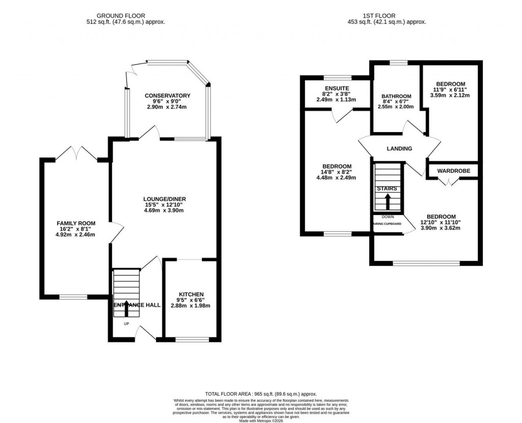 Floorplans For Mountbatten Way, Lutterworth