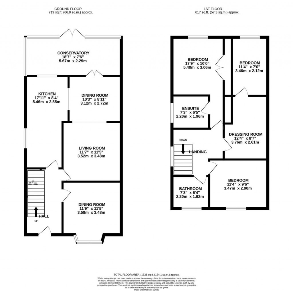 Floorplans For Leys Gardens, Wellingborough