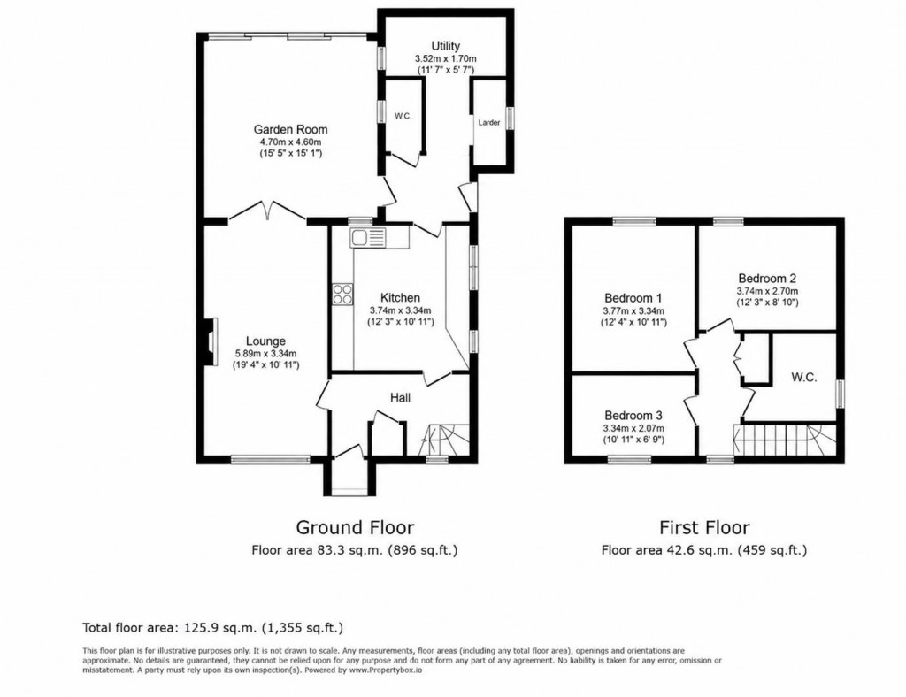 Floorplans For Orlingbury Road, Little Harrowden