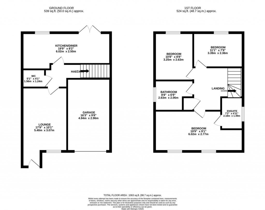 Floorplans For Knollys Meadow, Wellingborough