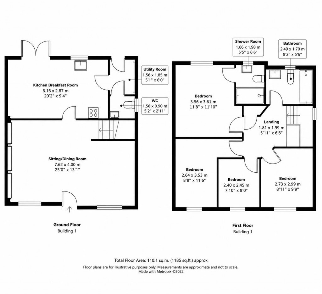 Floorplans For Fellows Close, Weldon, Corby