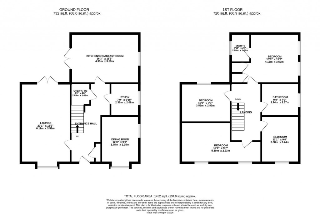 Floorplans For Banbury Road, Barton Seagrave, Kettering